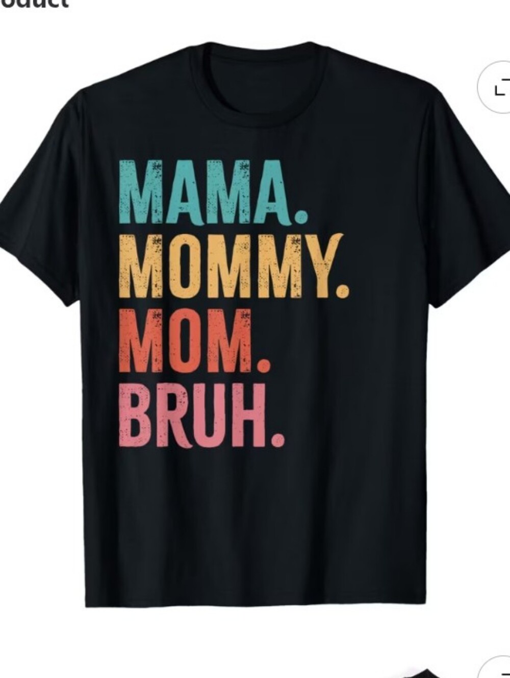 Mom Cotton T-shirt M